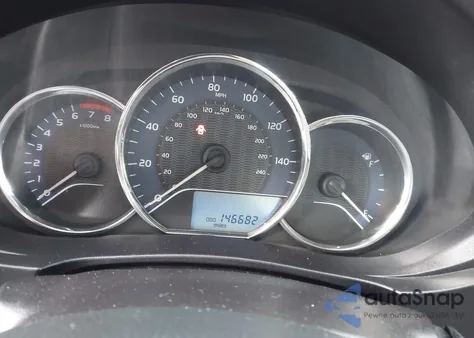 2016 Toyota Corolla Le из США, поврежденный, VIN 2T1BURHE0GC484852